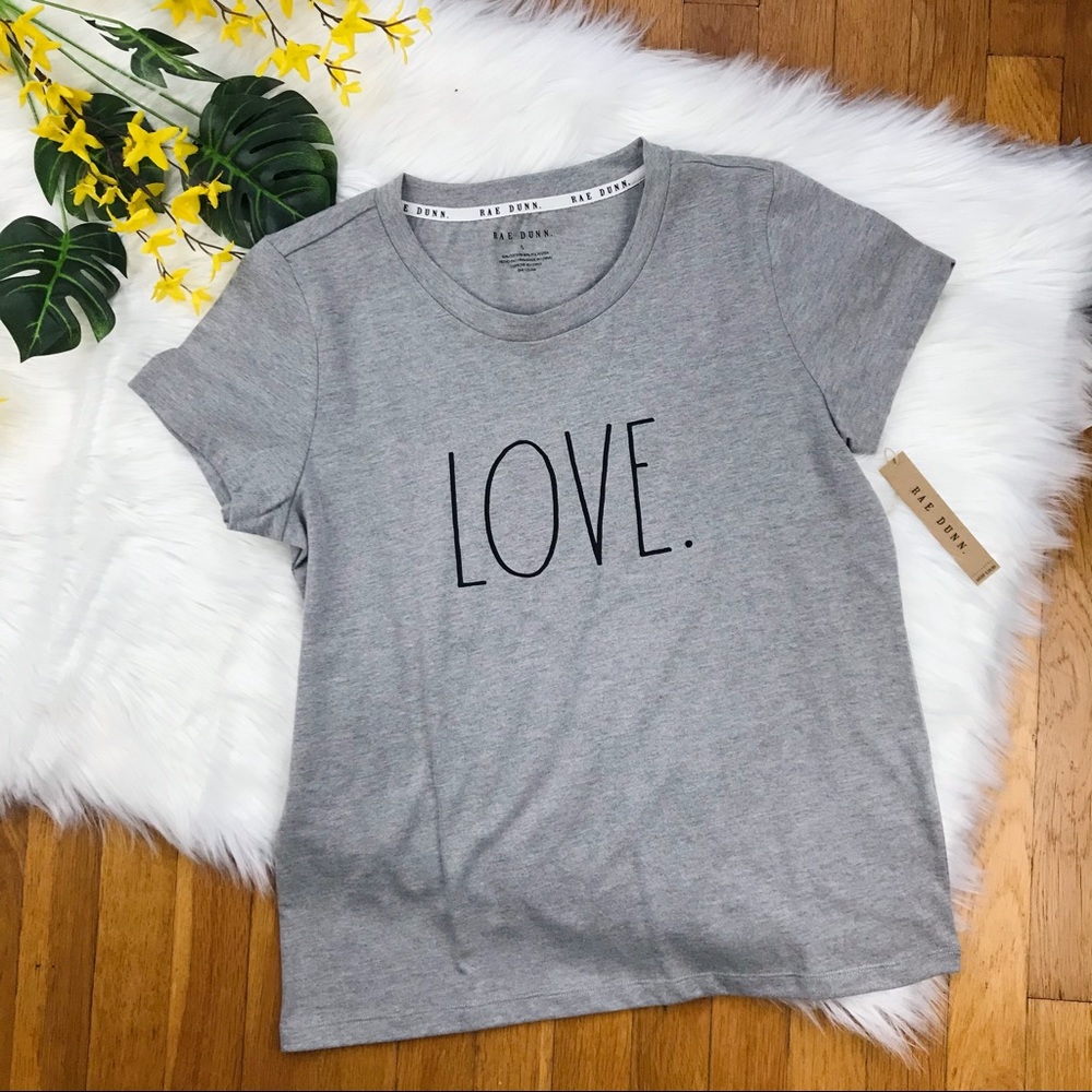 NWT Rae Dunn LOVE T-Shirt